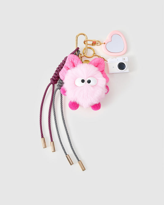 BUBBLEGUM PIXIE CAMERA STACK CHARM