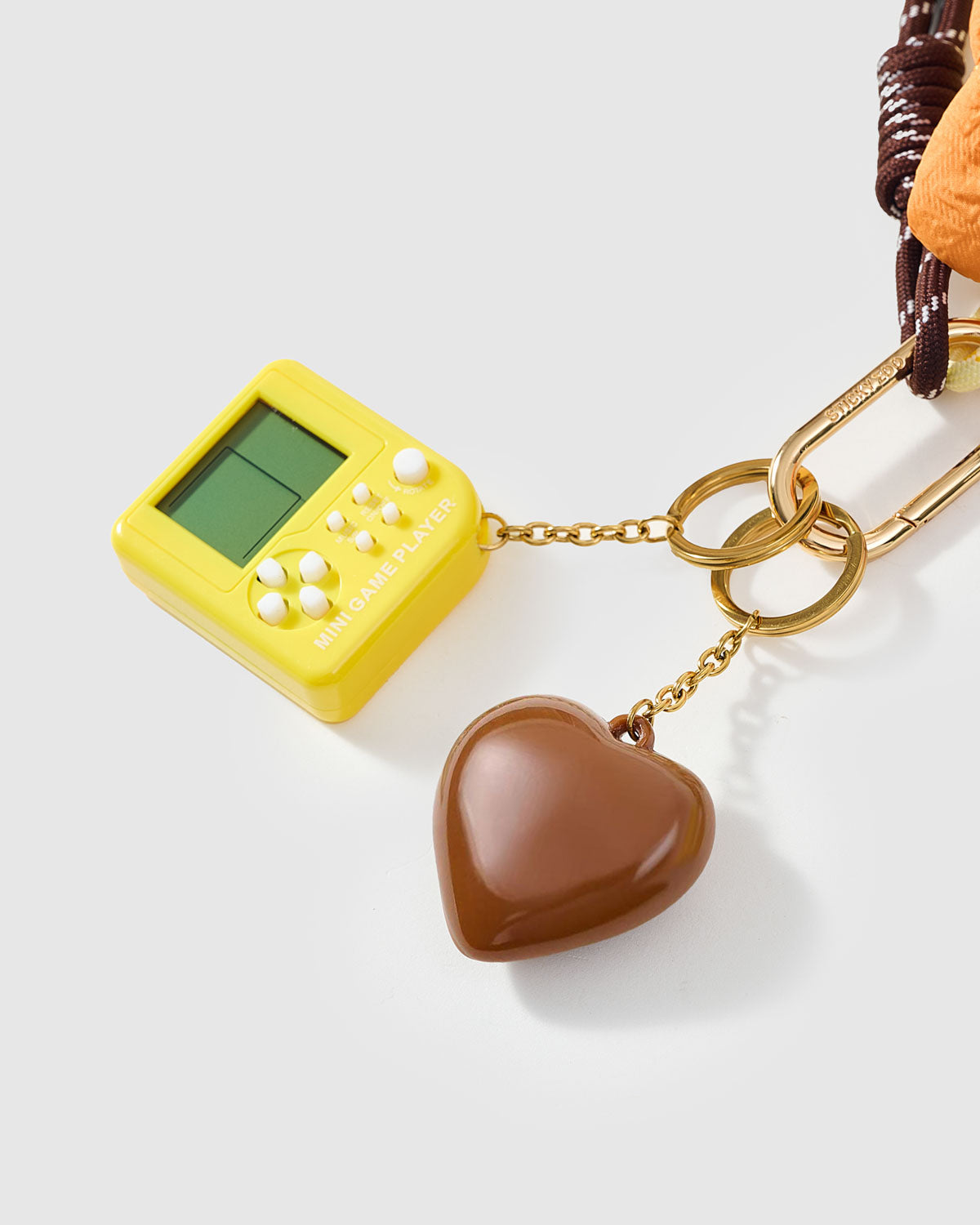 BUBBLEGUM PIXIE CAMERA STACK CHARM