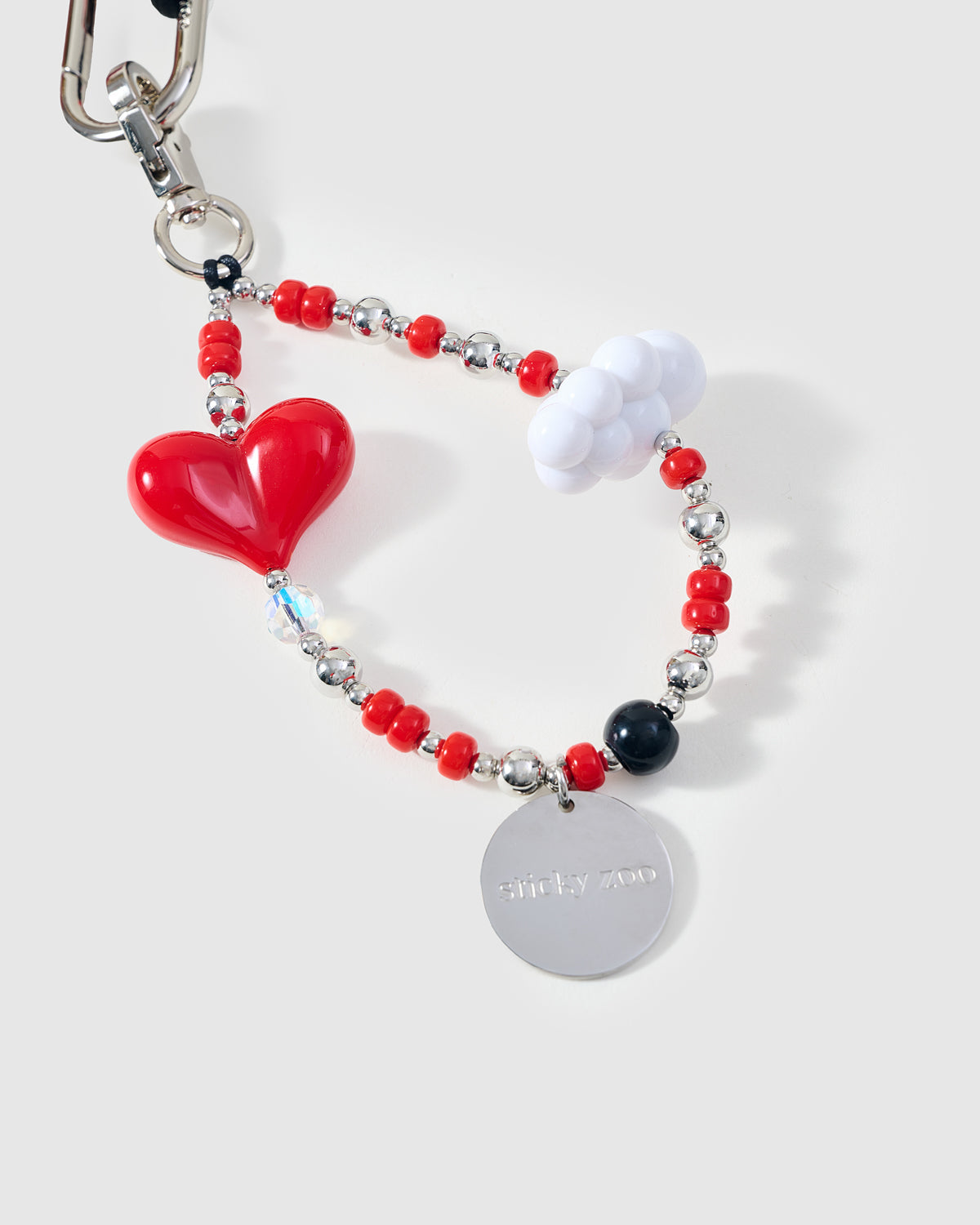 HEART BUNNY CHRISTMAS STACK CHARM