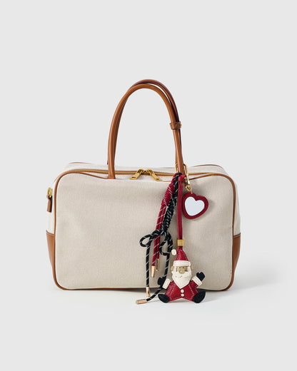 NOËL SANTA MIRROR STACK CHARM