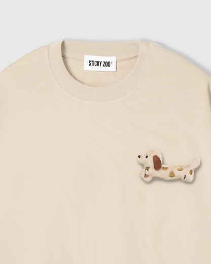 SPOTTY DASH DACHSHUND T-SHIRT