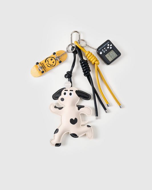 SKATER PUP STACK CHARM