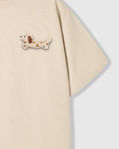 SPOTTY DASH DACHSHUND T-SHIRT