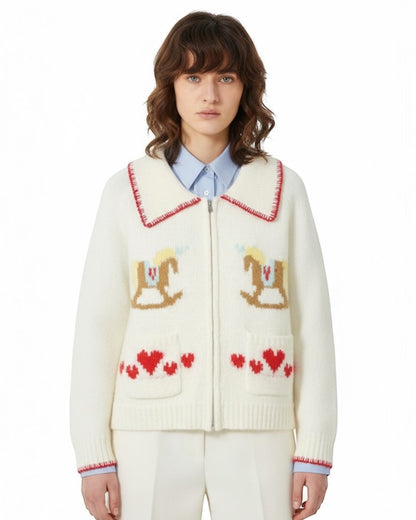 THE ROCKING HORSE CARDIGAN