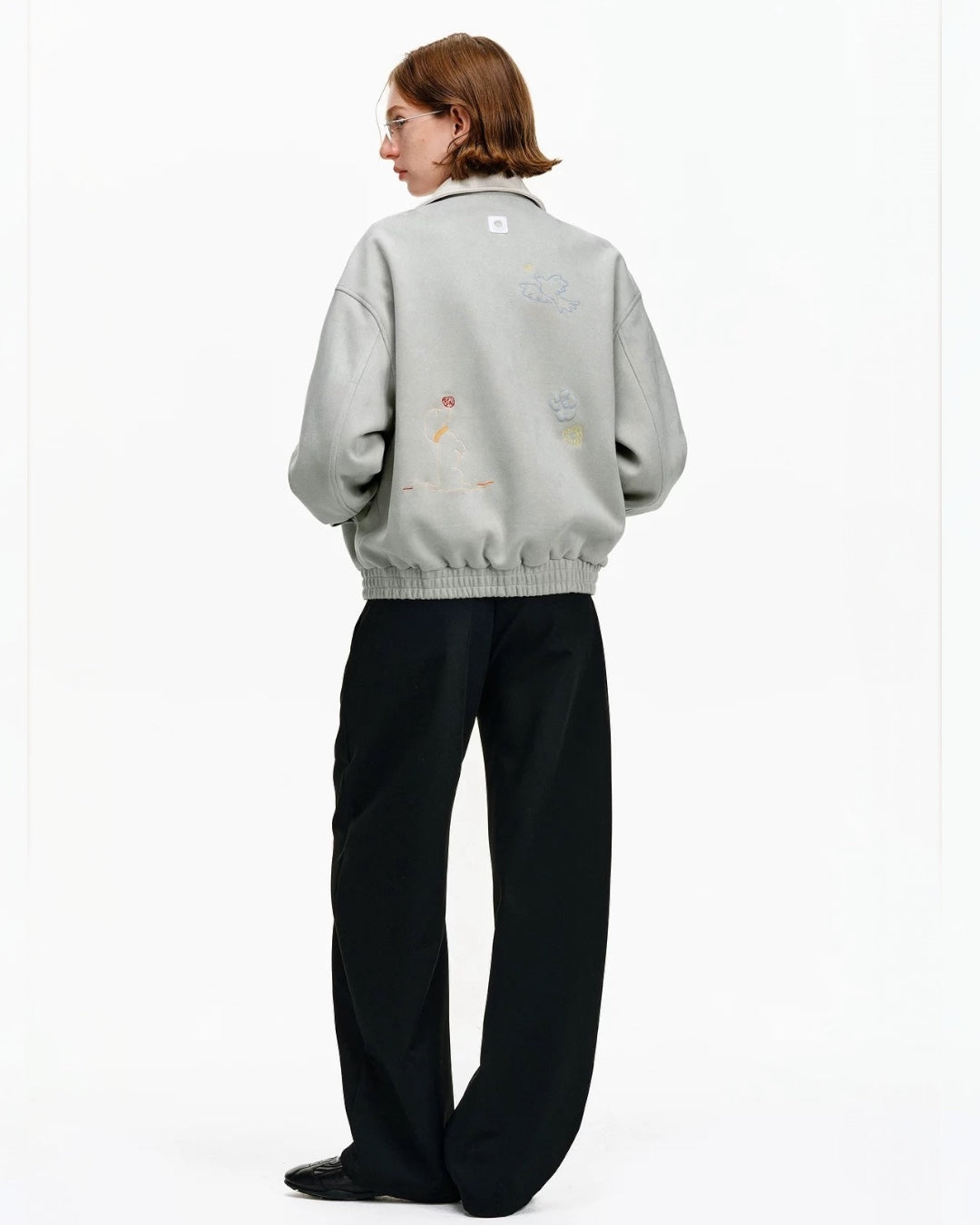 DACHSHUND EMBROIDERED JACKET