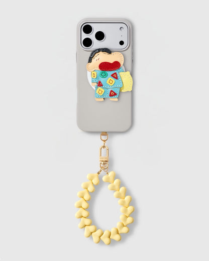 CRAYON SHINCHAN CHARM CASE SET