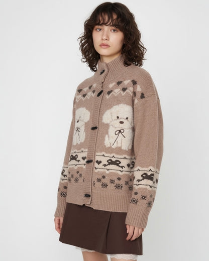 CUTE PUPY CARDIGAN