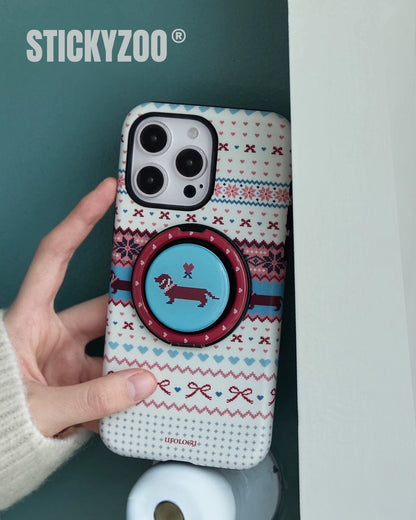 DACHSHUND HOLIDAY CASE