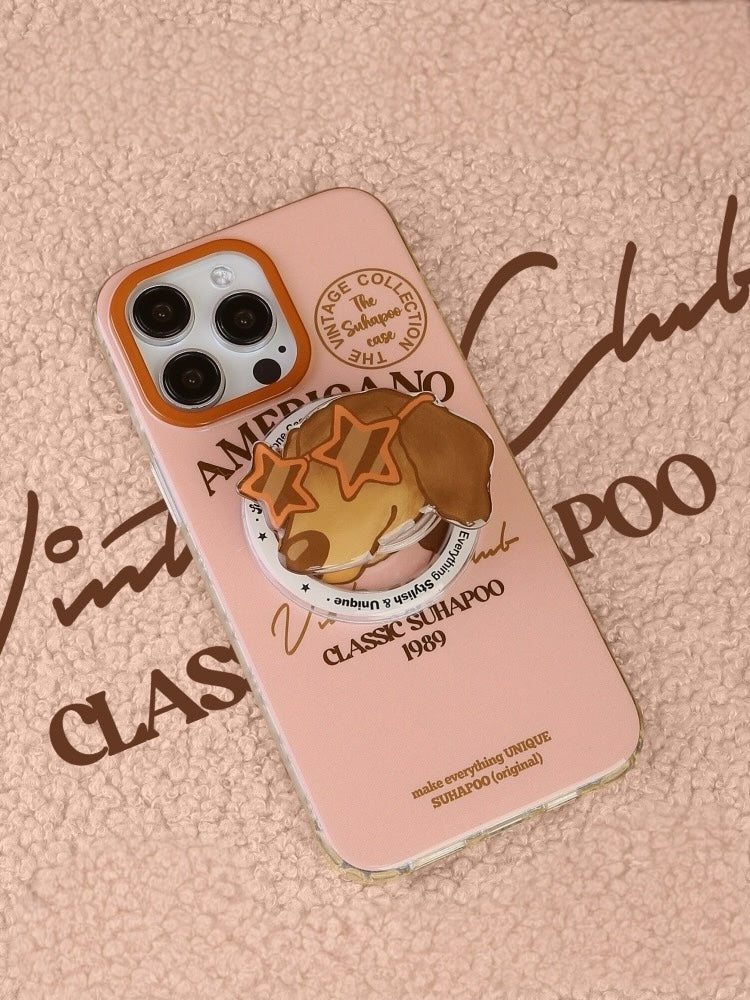 AMERICANO VINTAGE STAR DOG CASE