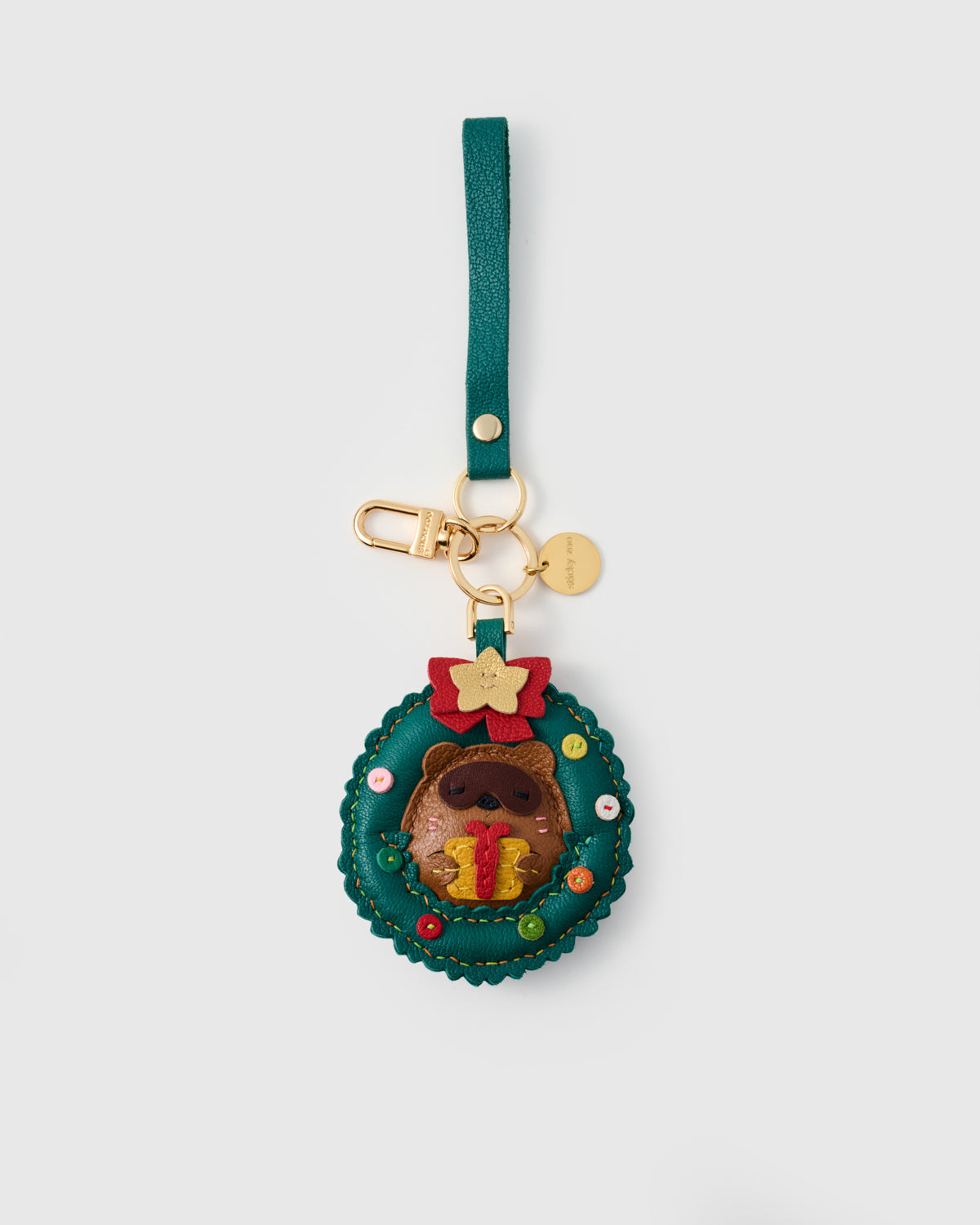 THE HOLIDAY BEAVER CHARM