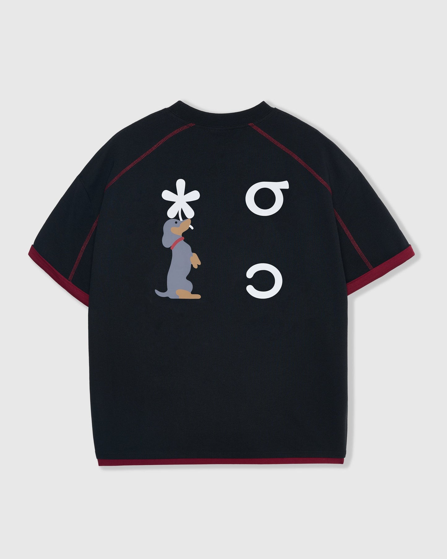 DACHSHUND BLOOM RINGER T-SHIRT