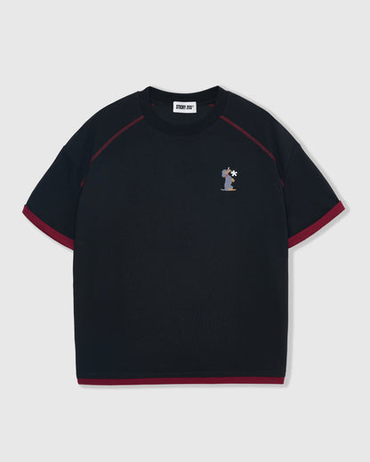 DACHSHUND BLOOM RINGER T-SHIRT