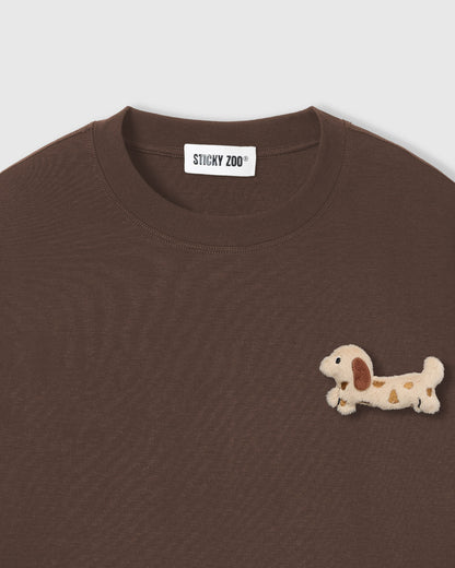 SPOTTY DASH DACHSHUND T-SHIRT