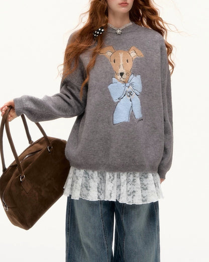 HOLIDAY DACHSHUND SWEATER