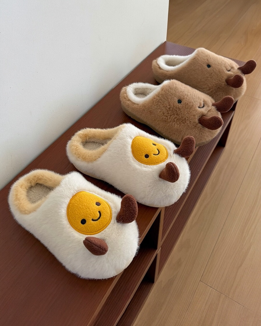 FRIED EGG SLIPPERS
