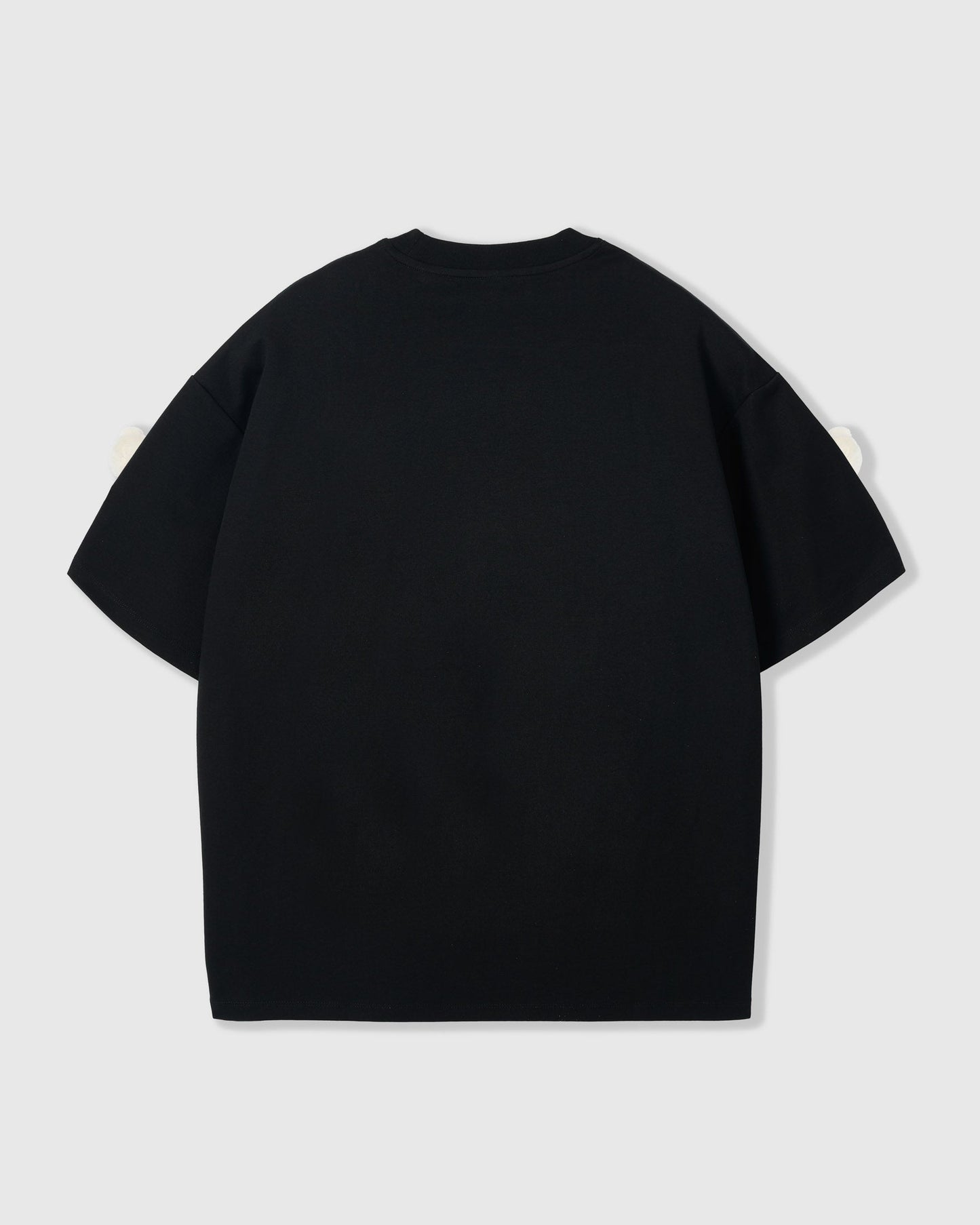 TEDDY CHECK-EAR CHARM T-SHIRT