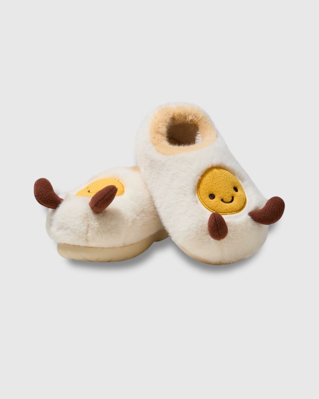 FRIED EGG SLIPPERS