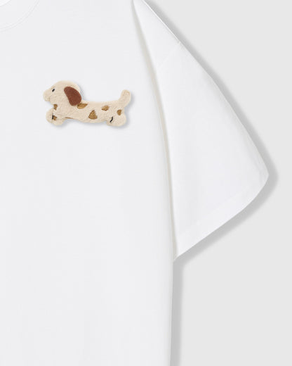 SPOTTY DASH DACHSHUND T-SHIRT