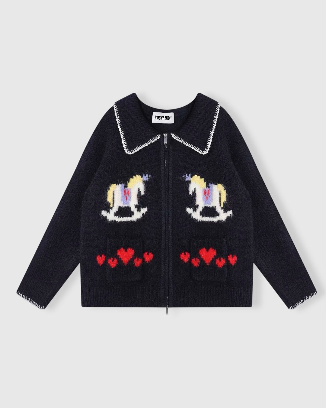 THE ROCKING HORSE CARDIGAN