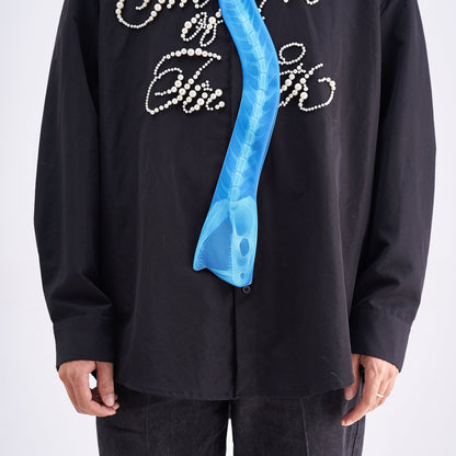 Animals Ties X-ray Snake Tie, Vintage Tie, Novelty Tie, Tie Accessories Holiday Gift, Tie Gift, Tie Accessories