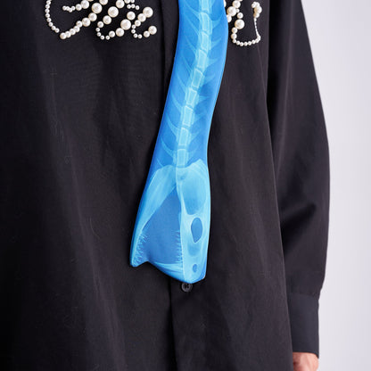 Animals Ties X-ray Snake Tie, Vintage Tie, Novelty Tie, Tie Accessories Holiday Gift, Tie Gift, Tie Accessories