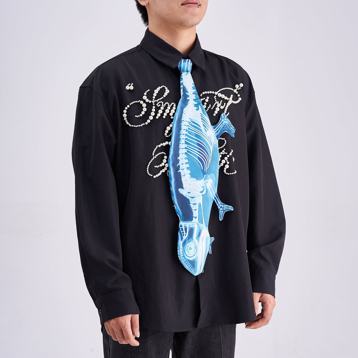 Animals Ties X-ray Chameleon Tie, Vintage Tie, Novelty Tie, Tie Accessories Holiday Gift, Tie Gift, Tie Accessories