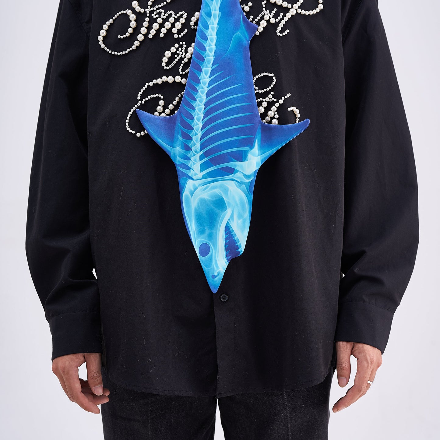 Animals Ties X-ray Shark Tie, Vintage Tie, Novelty Tie, Tie Accessories Holiday Gift, Tie Gift, Tie Accessories