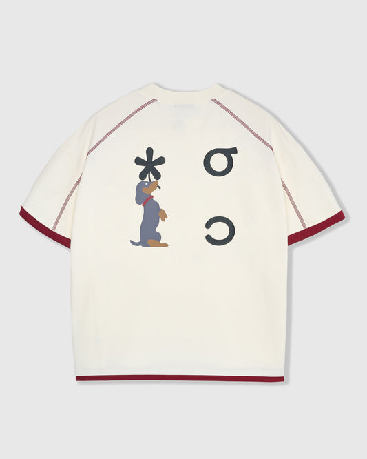 DACHSHUND BLOOM RINGER T-SHIRT