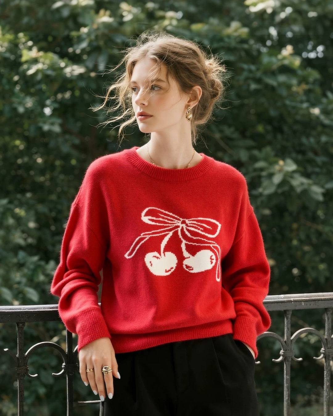 CHERRY SWEATER