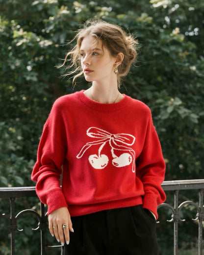 CHERRY SWEATER