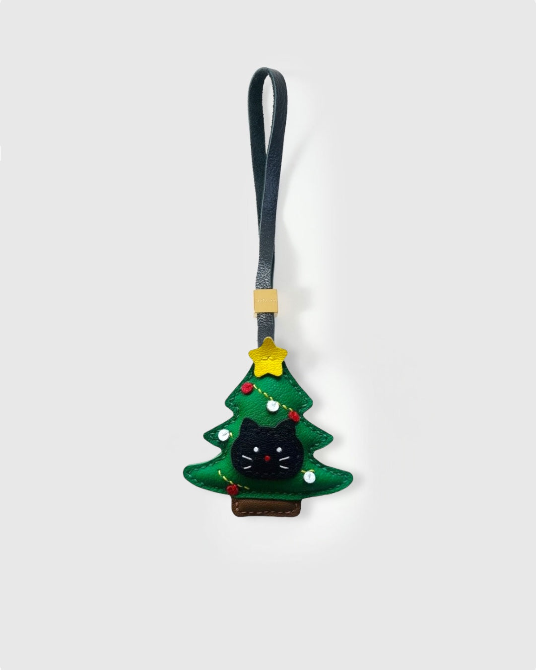 KITTEN IN CHRISTMAS TREE CHARM