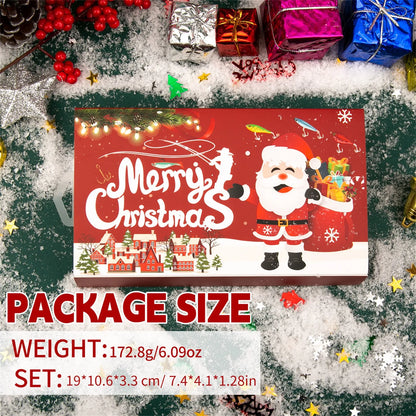 Christmas Advent Calendar Fishing Countdown, Fishing Tackle Advent Calendar For Fish Adult Men Teen Boys, 2025 Surprise Gift