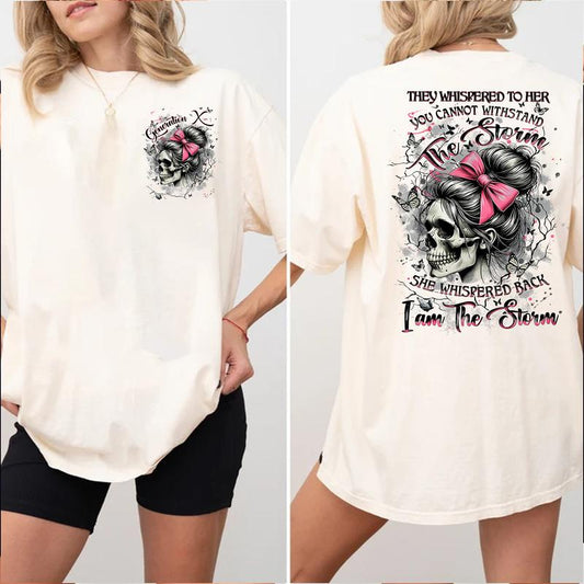 Custom Hoodie For Gen X Baby Boomers Millennial, I Am The Storm Reaper FAFO Hoodie Raised on Hose Water and Neglect 100% Cotton Two-Sided Design Women and Men Hoodie Casual Classic Fit Print Love Womenswear