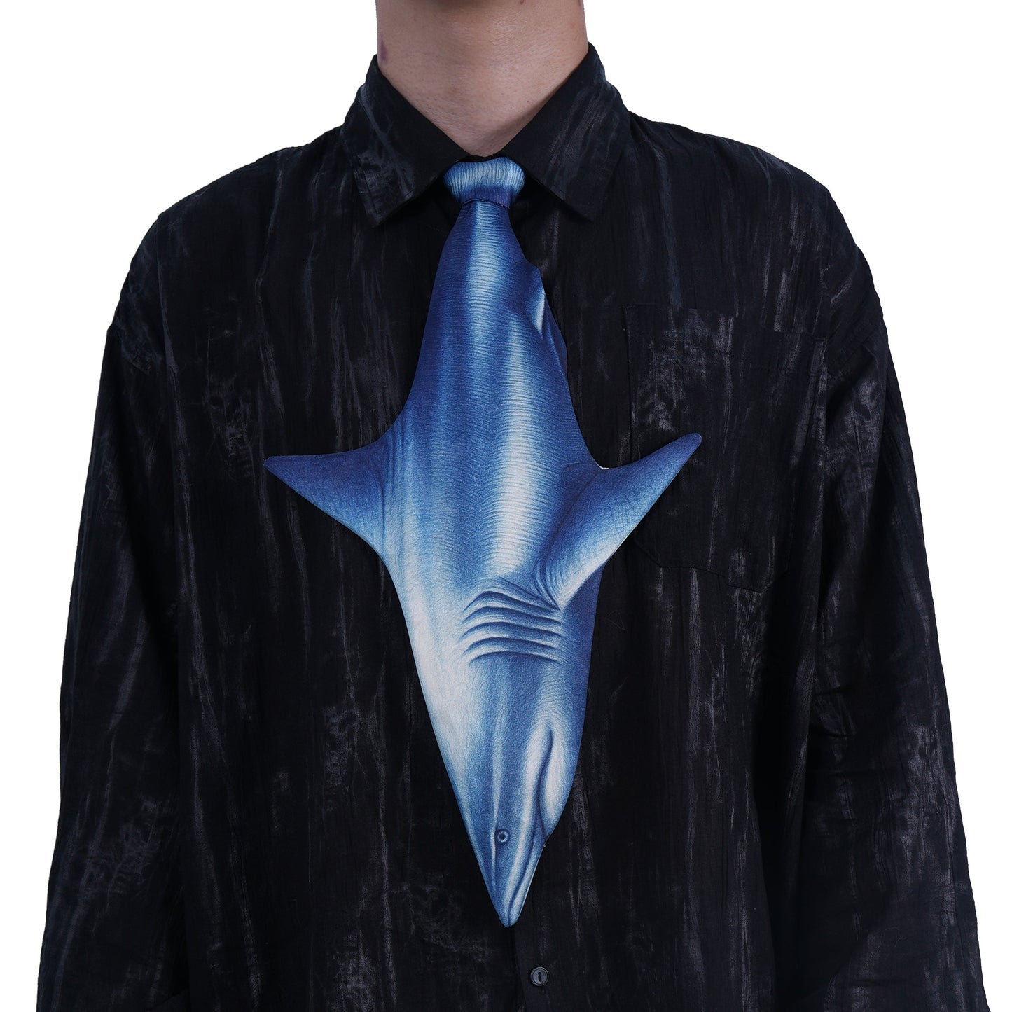 Animals Tie Shaped Novelty Tie, Shark Shaped Tie, Vintage Holiday Gift, Tie Gift, Tie Accessories