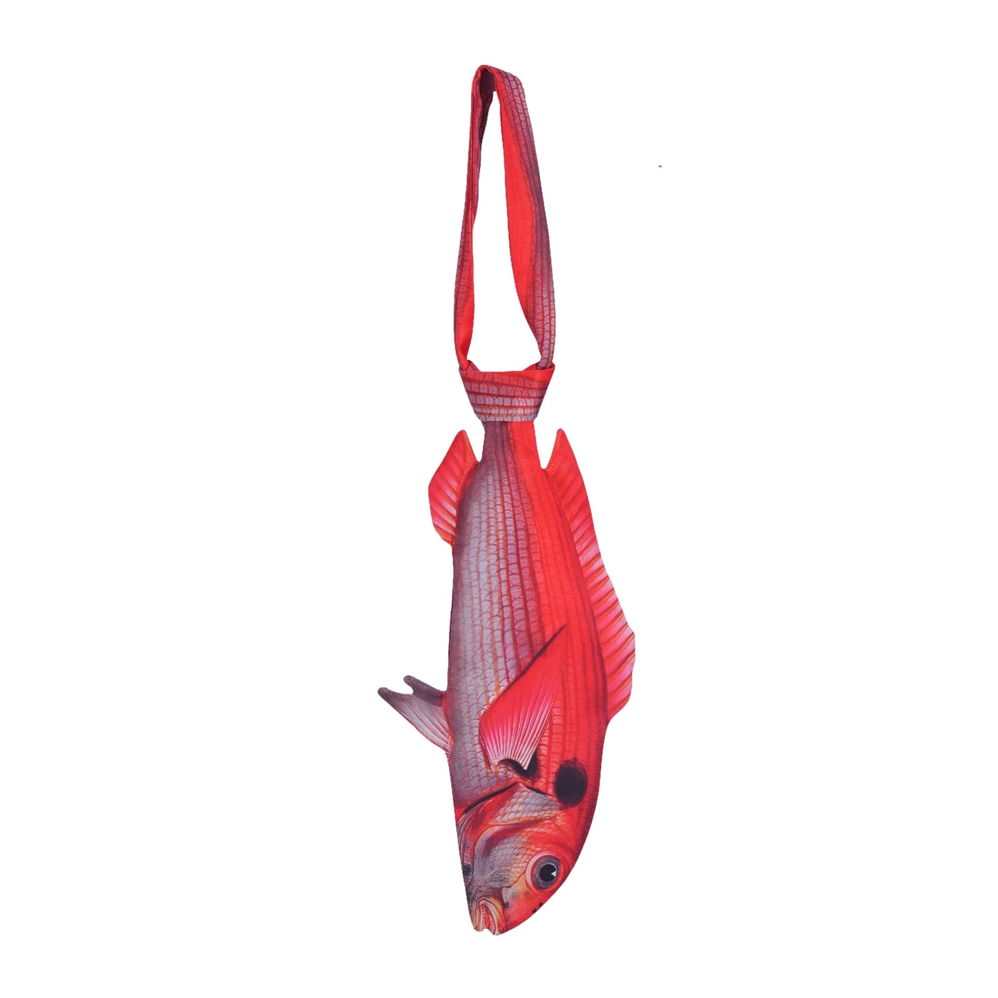 Animals Tie Shaped Novelty Tie, Red Porgy fish Shaped Tie, Vintage Holiday Gift, Tie Gift, Tie Accessories