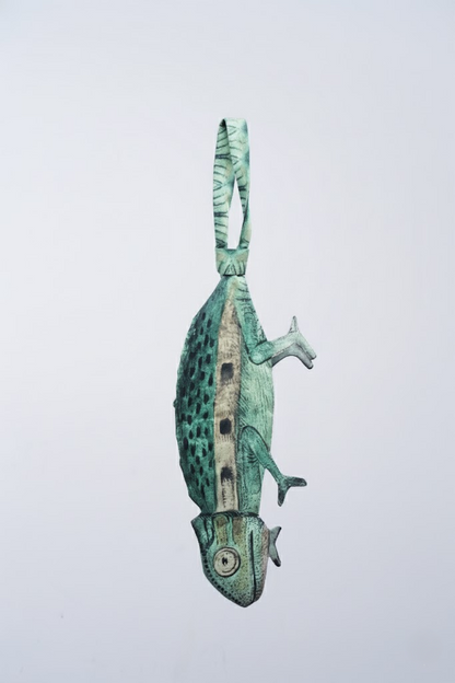 Animals Tie Shaped Novelty Tie, Chameleon Shaped Tie, Vintage Holiday Gift, Tie Gift, Tie Accessories