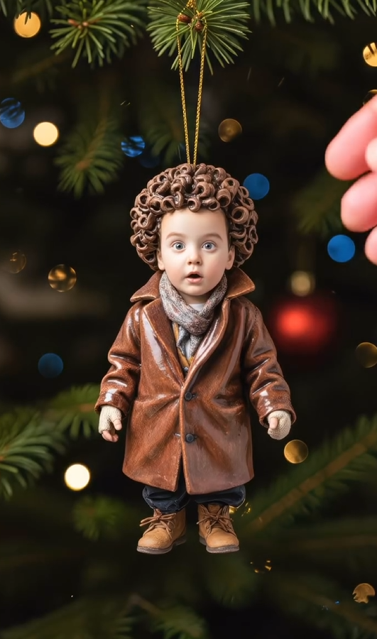🎄✨Christmas Trouble Boy Home Alone 🎄✨ Realistic Kid Figurine Christmas Decoration
