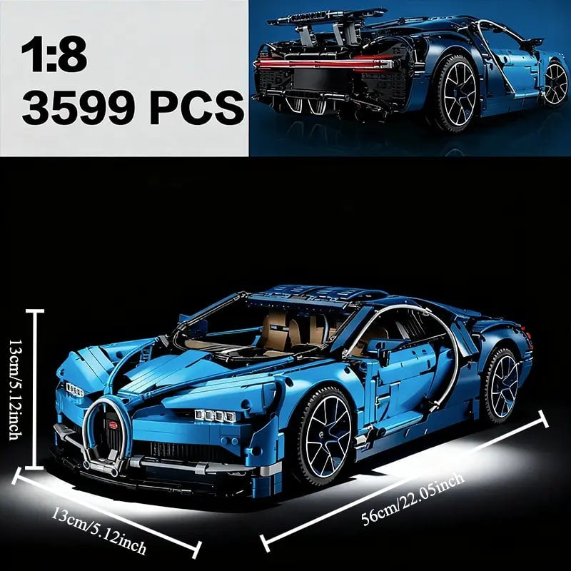 42083 High Tech Racing Car Building Kit STEM Educational Toy for Kids Teens Adults 1:8 Scale Model Construction