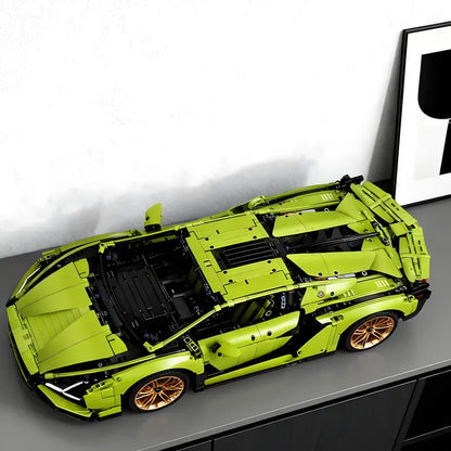 3696 Pieces Technic Sets for Adults - 1:8 scale Building car, 23.4 inches, Detailed Model Car Kit for Men & Women, Ages 18+ Years - Display in Room as Decor