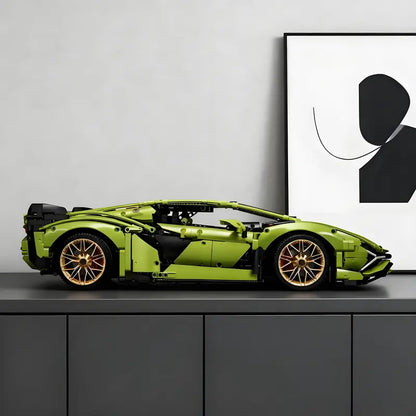 3696 Pieces Technic Sets for Adults - 1:8 scale Building car, 23.4 inches, Detailed Model Car Kit for Men & Women, Ages 18+ Years - Display in Room as Decor