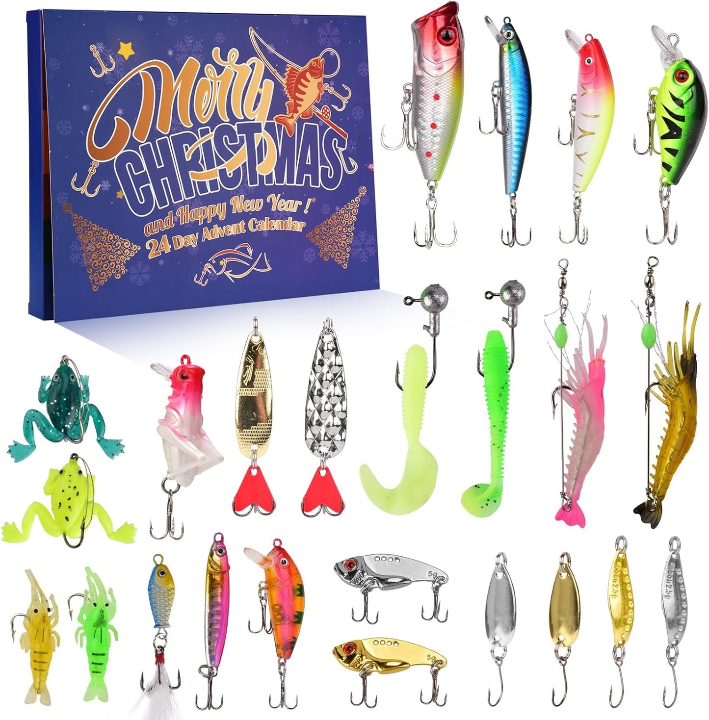 Fishing Advent Calendar - 24 Days Christmas